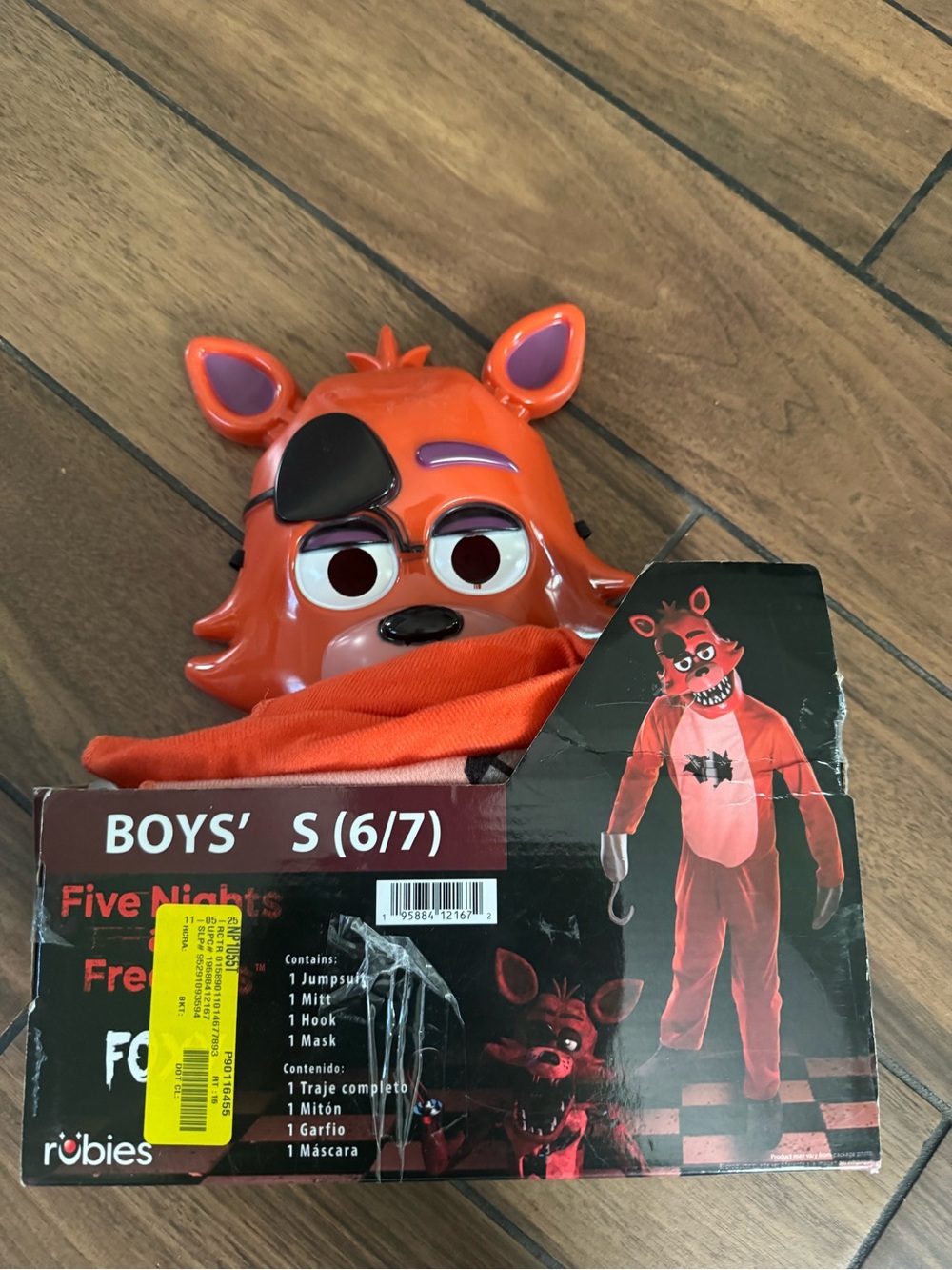 Rubies Five Nights At Freddy' Bonnie Costume for kids size sm - Picture 2 of 7